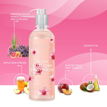 Aroma Magic 3 in 1 Plum Blossom Body Wash- 220 ML